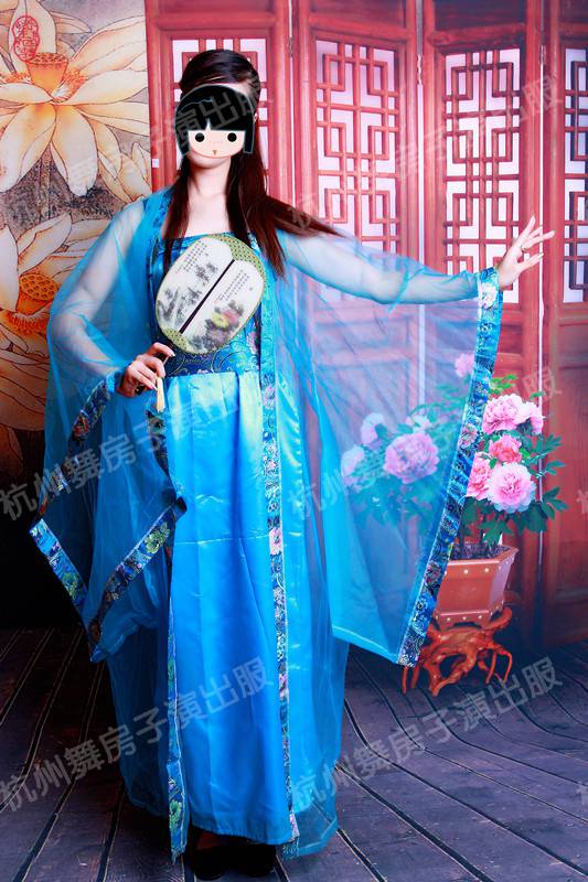 青衣仙女,蓝衣仙女,橙衣仙女图片
