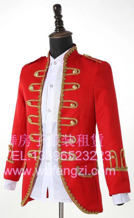 杭州男款欧式宫廷礼服出租02