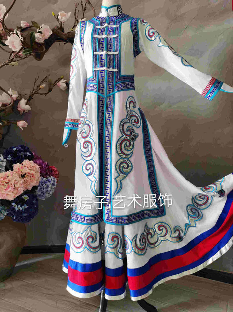 杭州蒙古族服装民族舞蹈服装出租 杭州蒙古族演出服装租赁